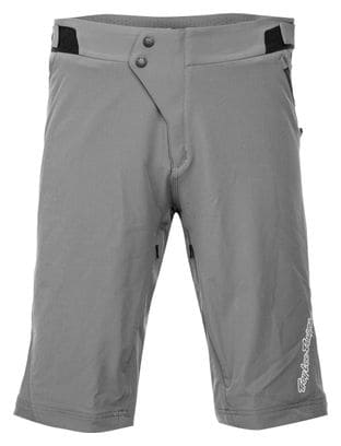 Troy Lee Designs Ruckus Pantalones cortos sólidos con revestimiento gris