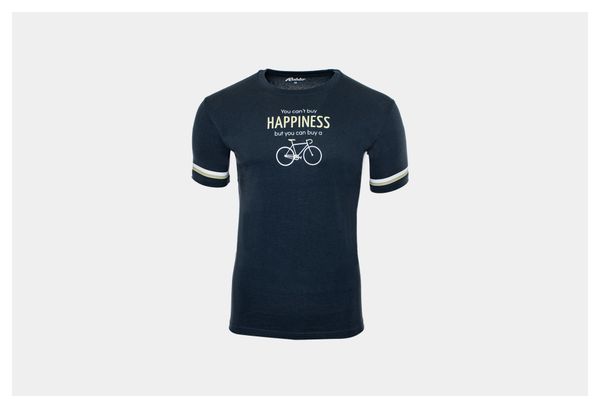 Rubb'r Happiness Kurzarm T-Shirt Schwarz