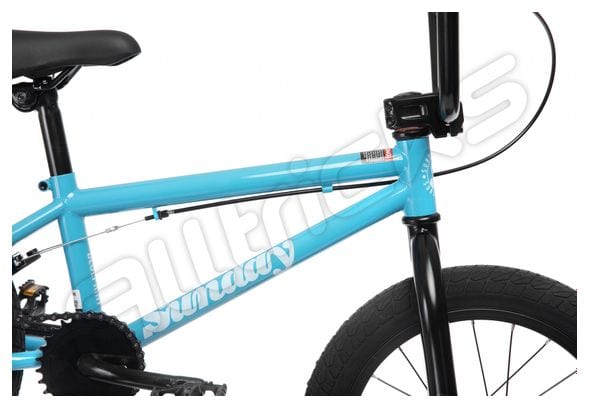 BMX Freestyle Enfant Sunday Blueprint 16 Gloss Surf Bleu 2020