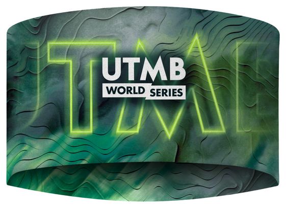 Fascia Buff CoolNet UV Wide UTMB 2026 Verde