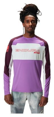 Endura MT500 Burner Lite Langarmtrikot in Violett