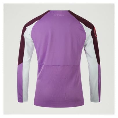 Endura MT500 Burner Lite Purple Long-Sleeve Jersey