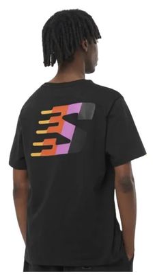 Salomon Furious Short Sleeve T-Shirt Black