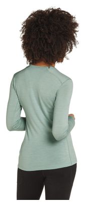 Women's Icebreaker Merino 200 Oasis Mountain Pulse Green Baselayer