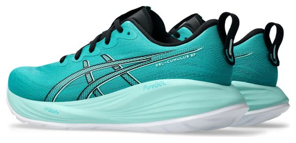 Chaussures Running Asics Gel-Cumulus 27 Bleu/Noir Homme