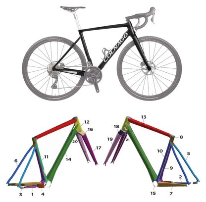 Colnago G3X - 2022 - 52 - Mat