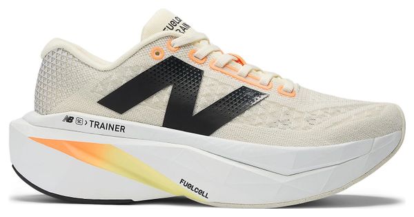 Chaussures Running New Balance FuelCell SuperComp Trainer v3 Blanc/Orange Homme