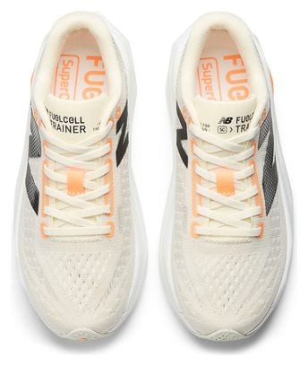 Chaussures Running New Balance FuelCell SuperComp Trainer v3 Blanc/Orange Homme