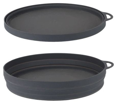 Lifeventure Plato Plegable Ellipse Gris