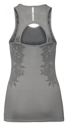 Camiseta de tirantes mujer Odlo Ceramicool Blackcomb Grey Silver Black