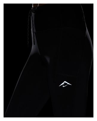 Calzamaglia Nike Trail donna nera 7/8