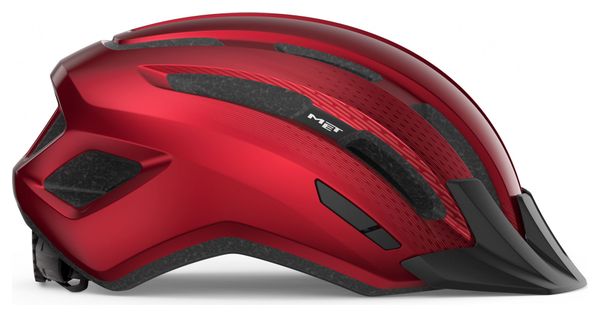 MET Downtown Red Helmet
