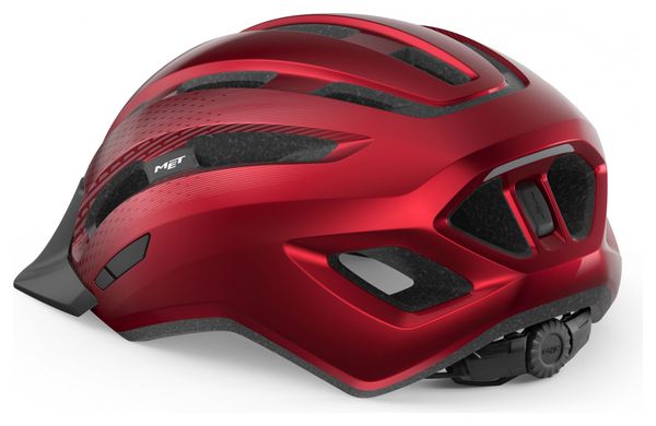 MET Downtown Red Helmet