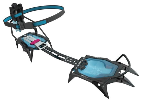 Blue Ice Griffin 10 Mountaineering Crampons - Black/Blue