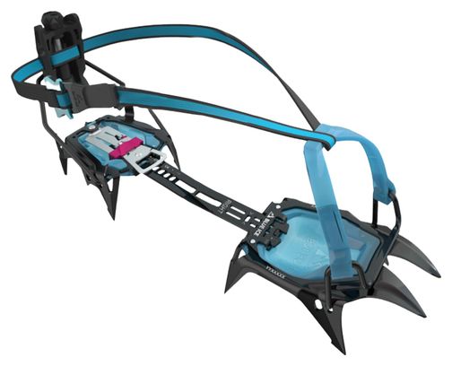 Blue Ice Griffin 10 Mountaineering Crampons - Black/Blue