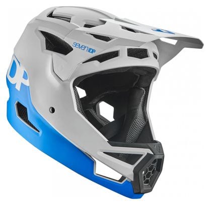 Seven Project 23 ABS Full Face Helm Wit / Blauw