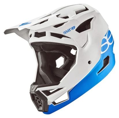 Seven Project 23 ABS Full Face Helmet White / Blue