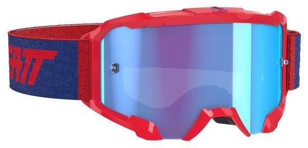 Leatt Velocity 4.5 Red mask - Blue screen 52%