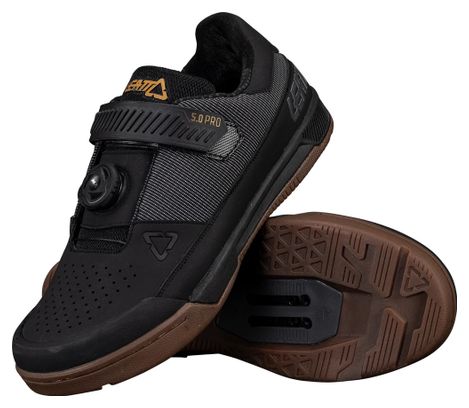 Zapatillas de MTB Leatt ProClip 5.0 Negro para hombre