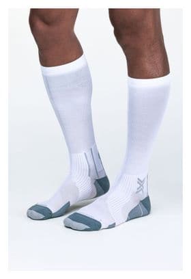 X-Socks Run Perform OTC Socken Weiß Grau
