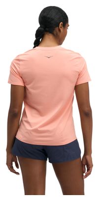 Maglietta da corsa Hoka EveryRun rosa da donna
