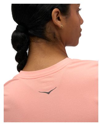 Maglietta da corsa Hoka EveryRun rosa da donna