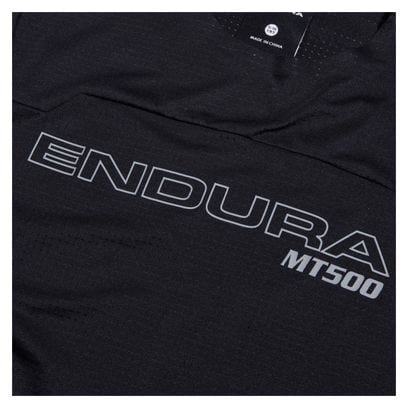 Endura MT500 Burner Children's Long Sleeve Jersey Black