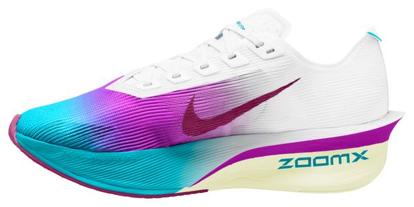 Nike Vaporfly 4 Women's Running Shoes - White/Blue/Pink