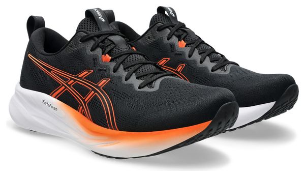 Asics Gel-Pulse 16 Laufschuhe Schwarz/Orange Herren