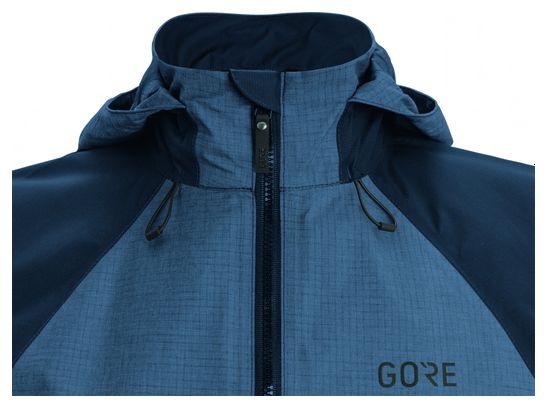 Chaqueta con capucha para mujer Gore Wear C5 GTX Trail Azul