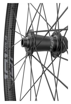 Ruota anteriore Zipp 101 XPLR Tubeless 700 Disc | 12x100mm | Centerlock | Nero e grigio