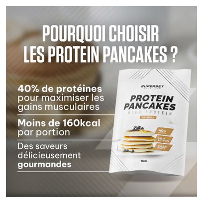 Pancakes Proteines (750g) - Superset Nutrition - Nature - Pancakes Protéinés