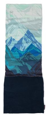 Girocollo in pile blu Buff