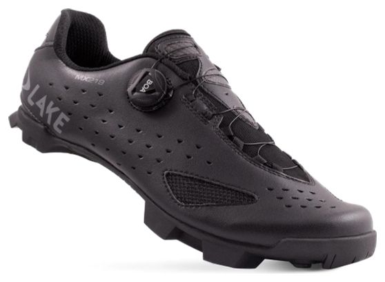 Chaussures VTT Lake MX219 Noir/Gris - Regular