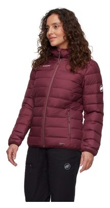 Piumino Mammut Waymarker In Hooded Bordeaux Donna
