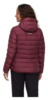 Piumino Mammut Waymarker In Hooded Bordeaux Donna