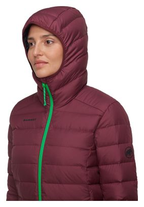 Piumino Mammut Waymarker In Hooded Bordeaux Donna