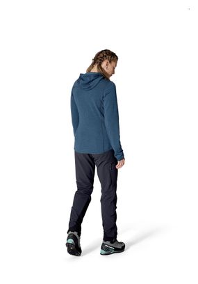 Polaire RAB Ascendor Light Hoody Bleu Femme