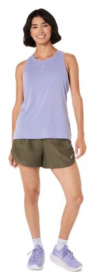 Asics Nagino Run Adjustable Khaki Shorts for Women