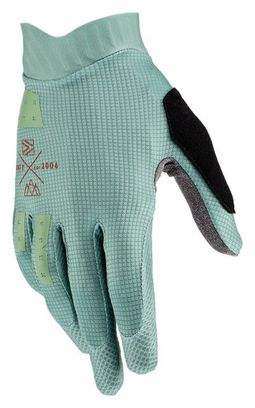 Leatt MTB 1.0 GripR Women's Long Gloves Light Green