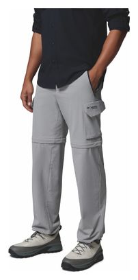 Pantalones convertibles Columbia Silver Ridge Elite Gris para hombre