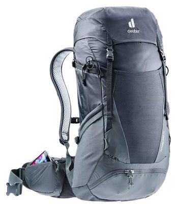 Deuter Futura Pro 36 Hiking Backpack Black Graphite Grey