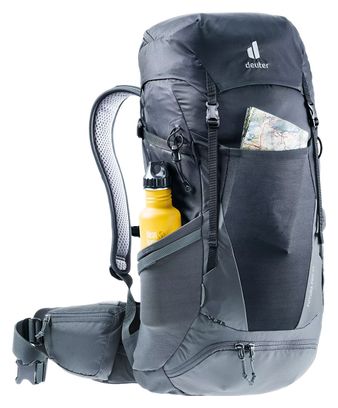 Deuter Futura Pro 36 Wanderrucksack Schwarz Graphitgrau