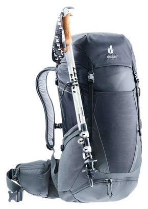 Deuter Futura Pro 36 Hiking Backpack Black Graphite Grey
