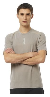 Salomon S/LAB Ultra Beige Short Sleeve Jersey