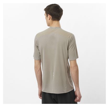 Maglia a maniche corte Salomon S/LAB Ultra Beige