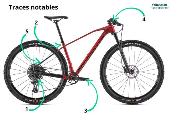 Mondraker Chrono Carbon R Hardtail MTB Sram GX/NX Eagle 12S 29'' Red 2022