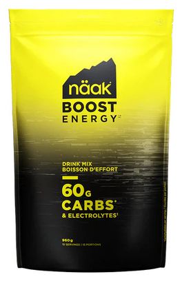 Bebida energética Näak Boost Energy, sabor neutro - 960 g