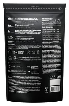 Bebida energética Näak Boost Energy, sabor neutro - 960 g