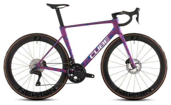 Cube Litening Air C:68X Race Race Racefiets Shimano Ultegra Di2 12S 700 mm Oogverblindend Roze Blauw 2026